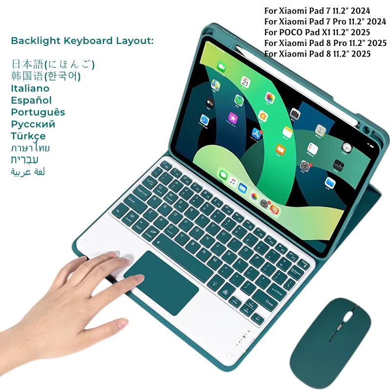 Gaming Keyboard Mechanical Wireless - Clavier rétroéclairé avec souris pour Xiaomi