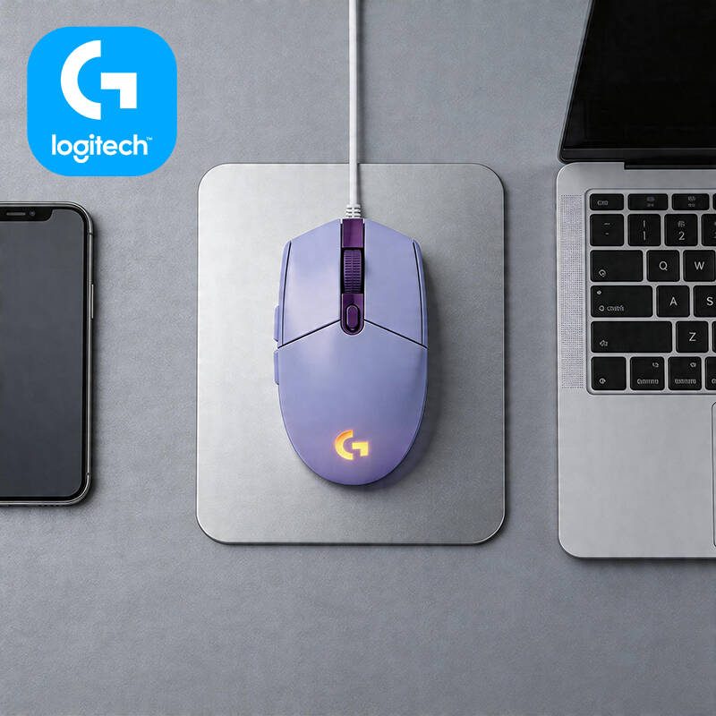 Logitech Mouse G203 - Souris de jeu Logitech G203 LIGHTSYNC,