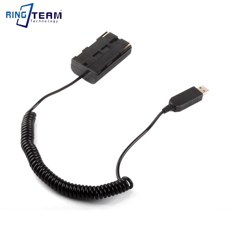 Coiled Usb Cable - Adaptateur de batterie factice, câble d'alimentation