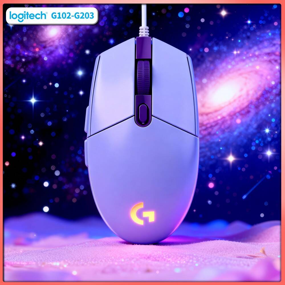 Logitech Mouse G203 - Souris de jeu filaire RGB Logitech