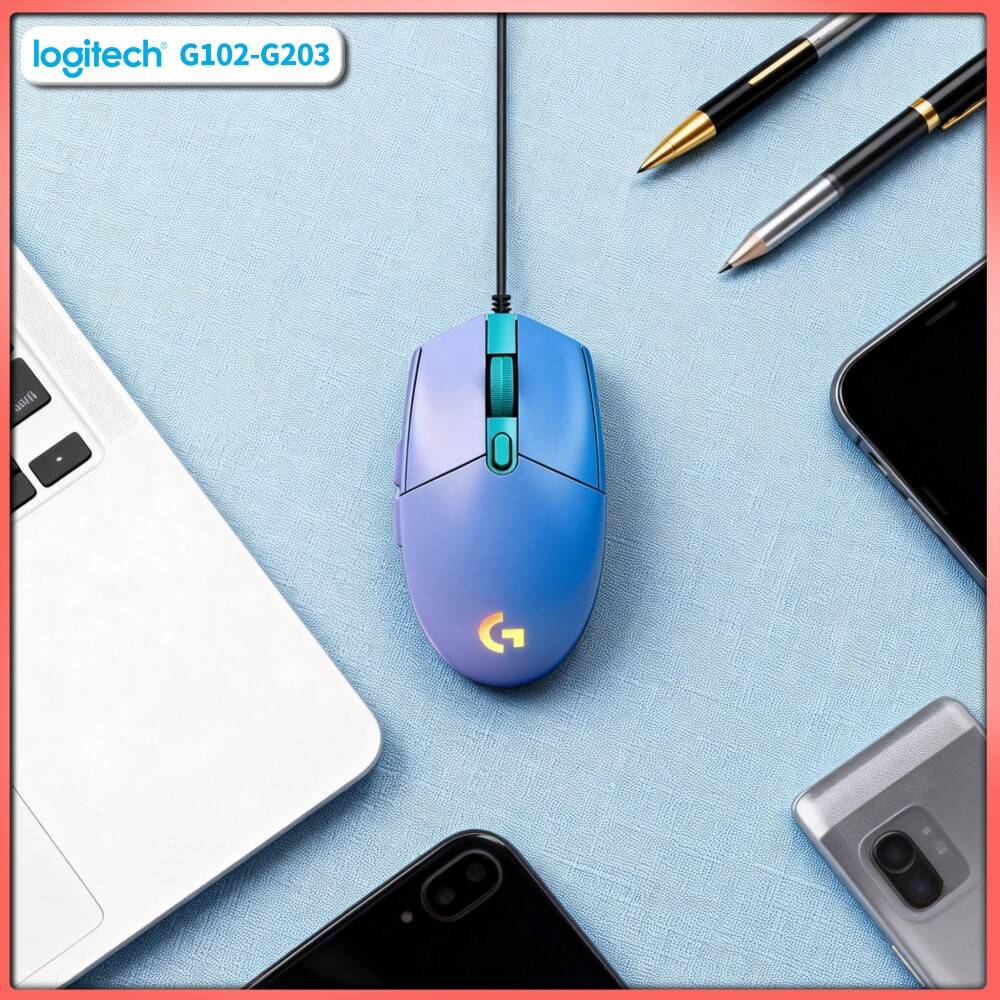 Logitech Mouse G203 - Souris de jeu Logitech G203 8000