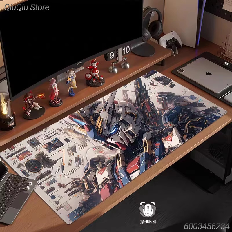 Gaming Keyboard Typewriter - Tapis de Souris en Cuir HD