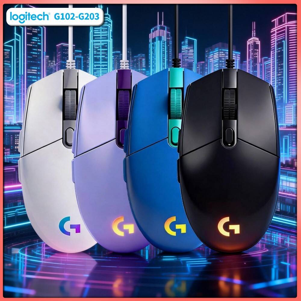 Logitech Mouse G203 - Souris de jeu filaire Logitech G203