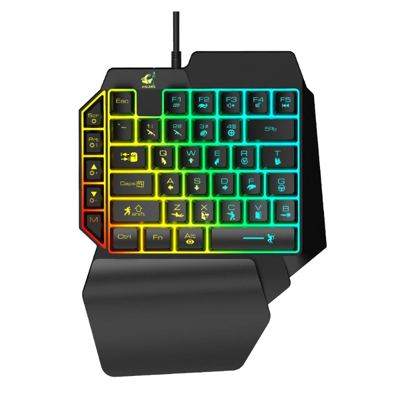Keyboard Gaming Amazon - K15 clavier à une main Gun