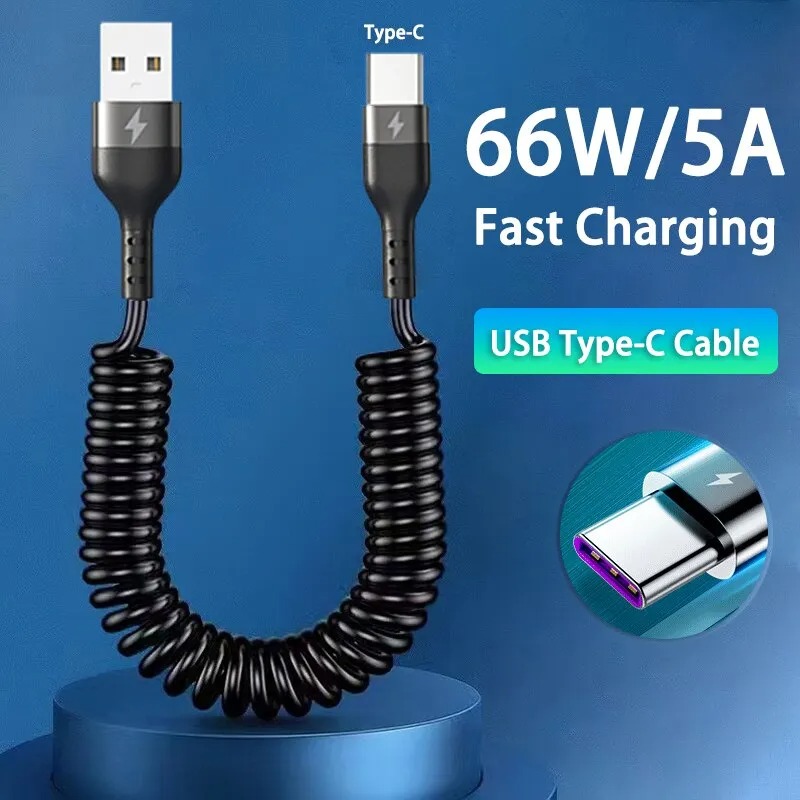 Coiled Usb Cable - Câble USB C vers USB C