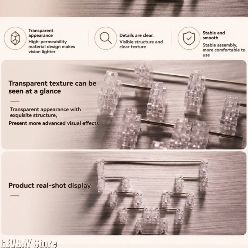 Film Switch Mod - KEYNG Ruban stabilisateur hautement transparent non
