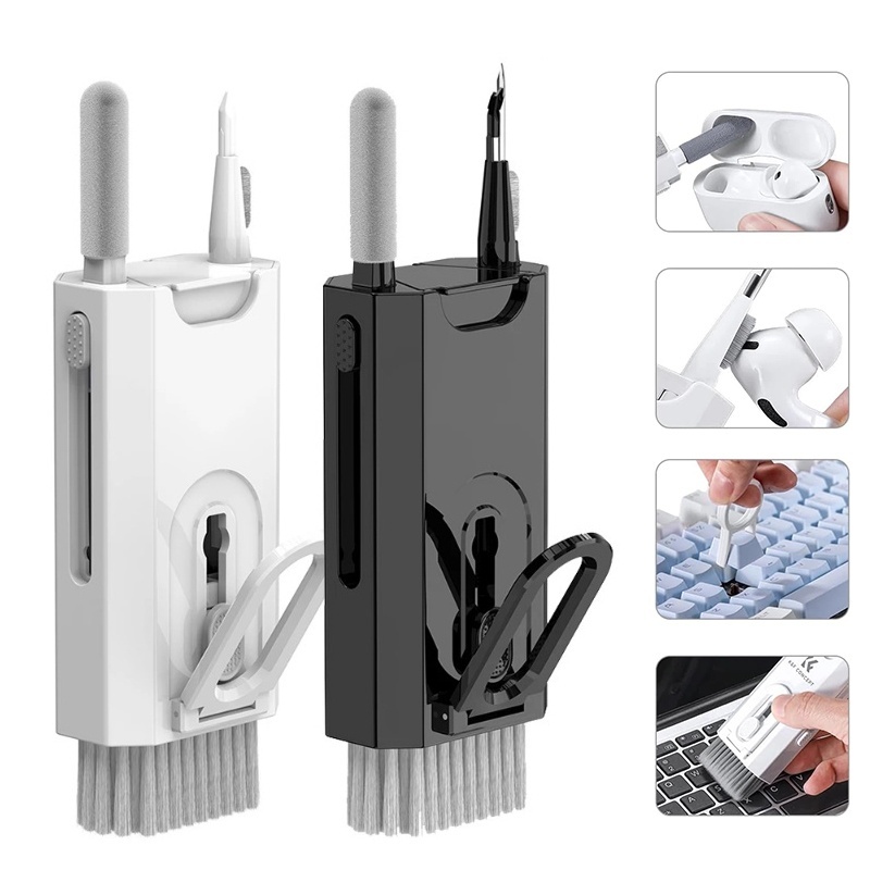 Keycap Puller Ring - Kit de nettoyage 8-en-1 pour clavier