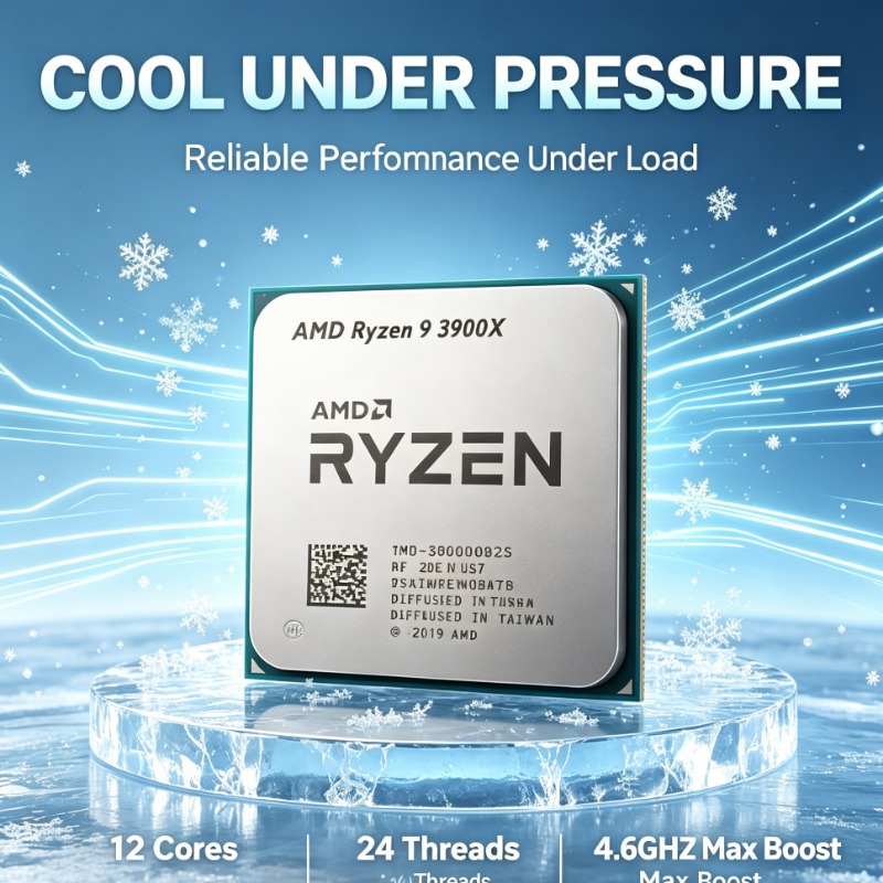 Amd Cpu Ryzen 9 - Processeur Ryzen 9 3900X pour ordinateur