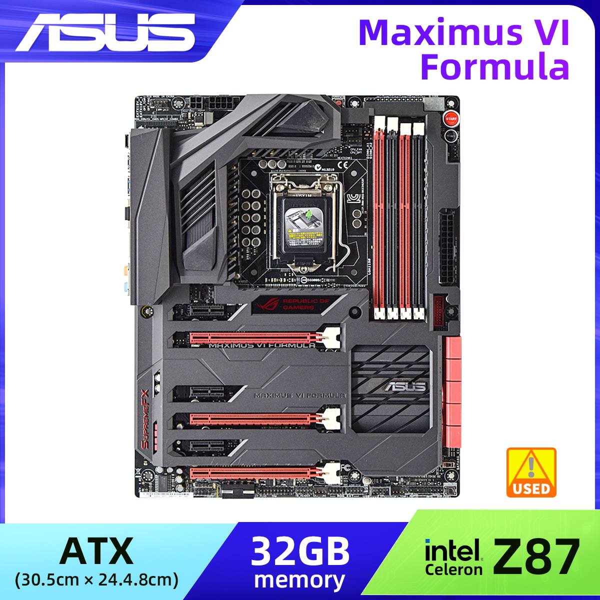 Intel Cpu Core I5 - Carte mère ASUS MAXIMUS VI FORMULA