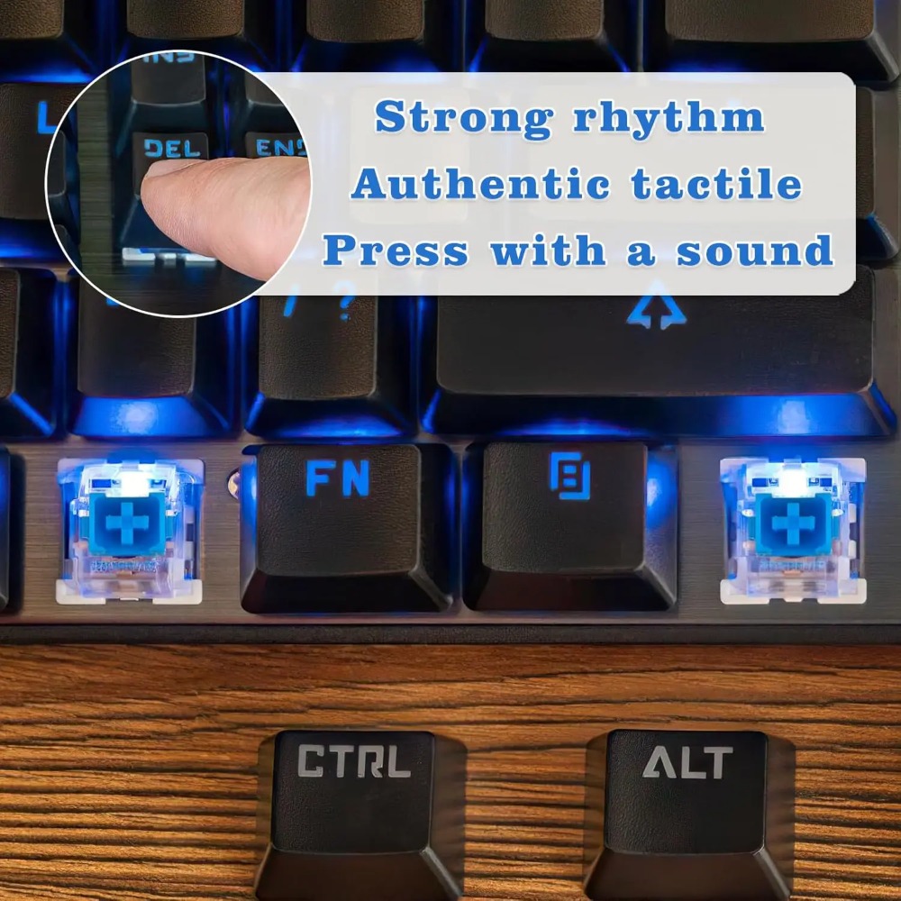Interrupteurs de clavier mécan - Gaming Keyboard Blue avis et prix
