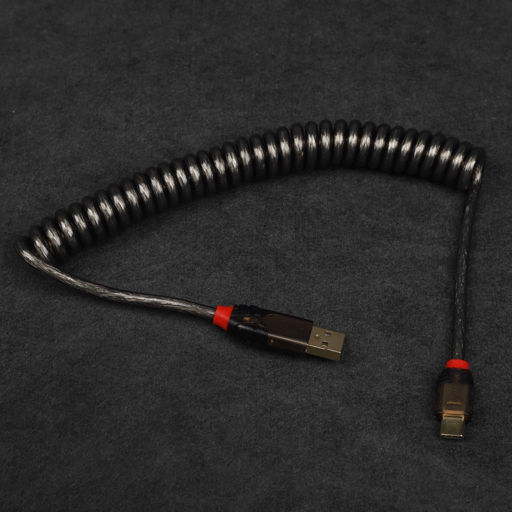 Lindy-Câble USB Type A à C pou - Coiled Usb Cable avis et prix