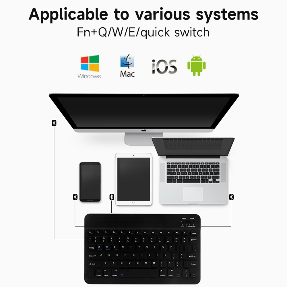 Clavier Bluetooth sans fil pou - Gaming Keyboard Mechanical Wireless avis et prix
