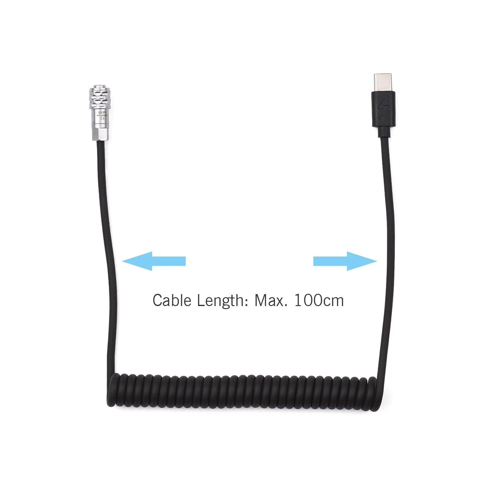 Câble d'alimentation PD 12V 3A - Coiled Usb Cable avis et prix