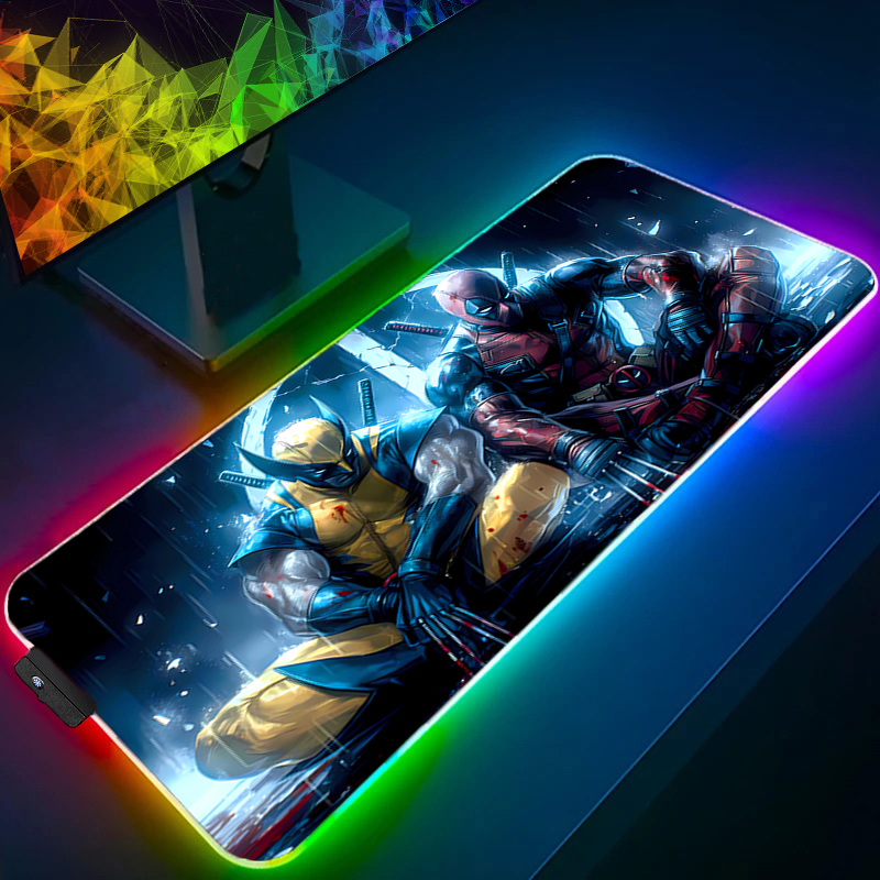 LED tapis de souris jeu rétro- - Gaming Keyboard Brands avis et prix