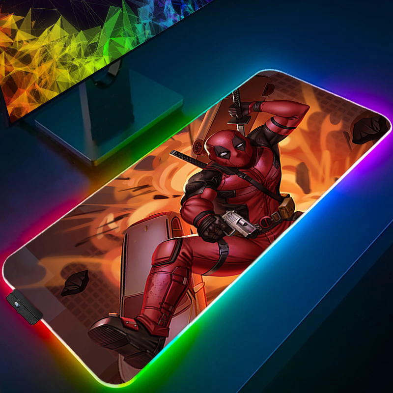 LED tapis de souris jeu rétro- - Gaming Keyboard Brands avis et prix
