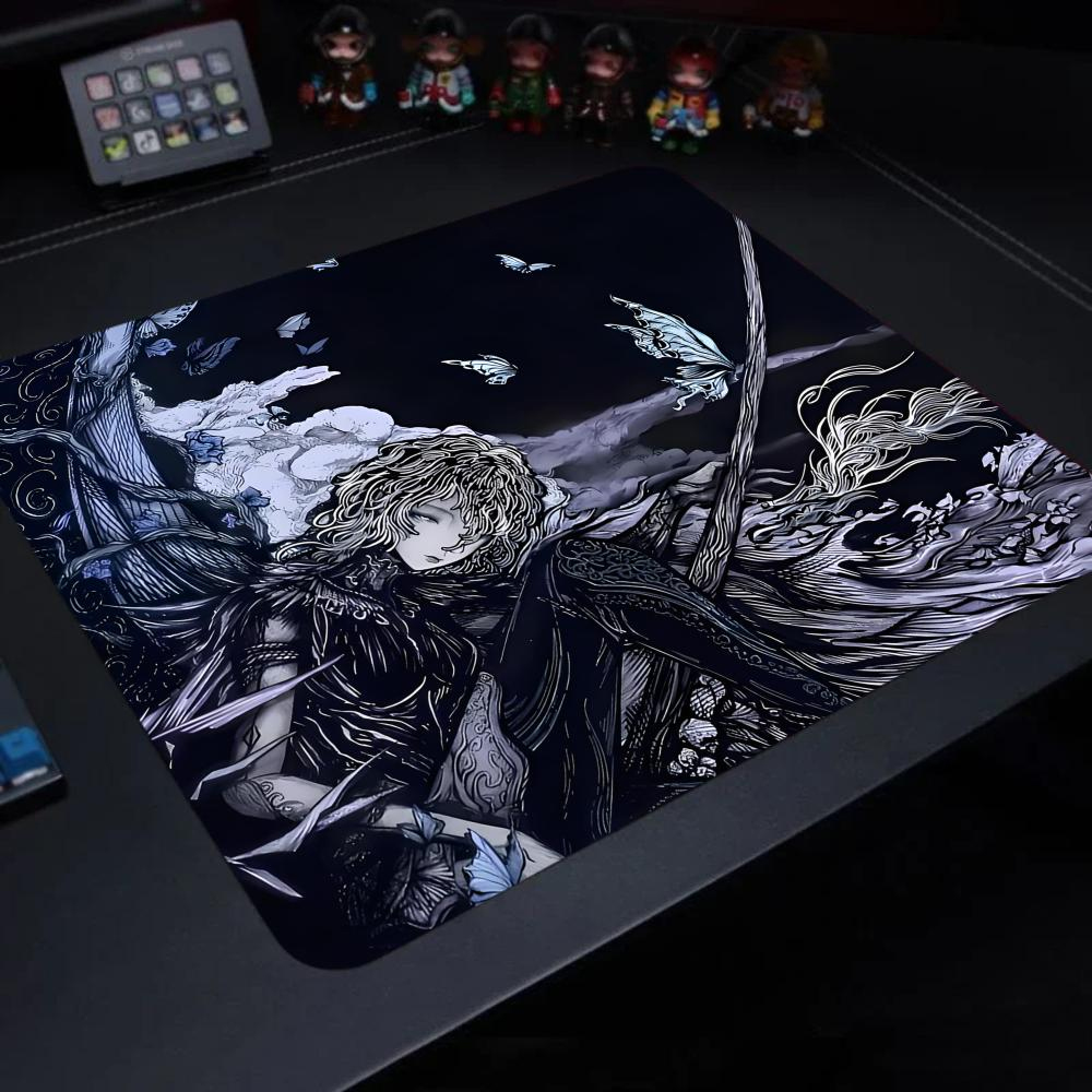 Tapis de souris papillon bleu  - Gaming Keyboard Blue avis et prix