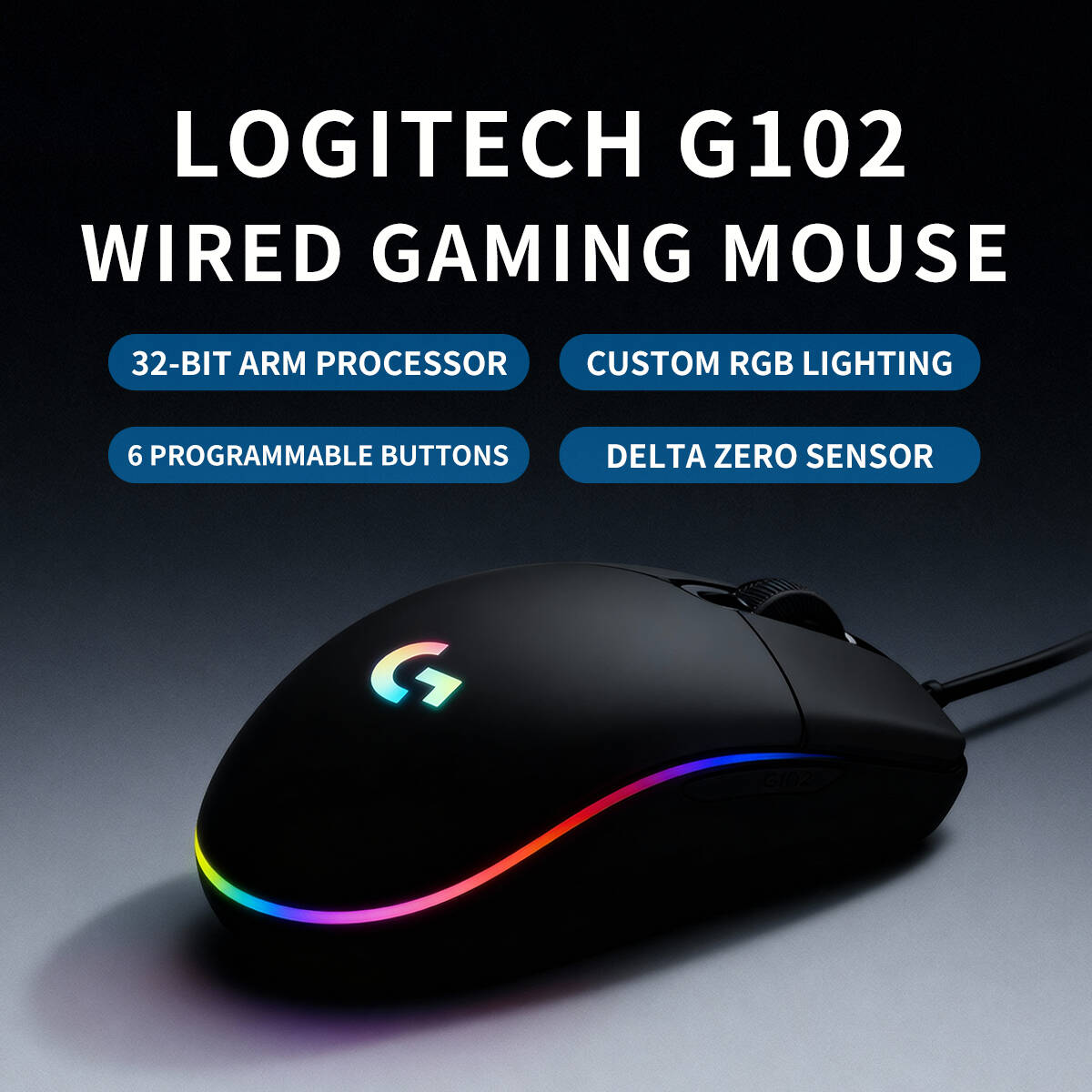 Souris de jeu Logitech G203 RG - Logitech Mouse G203 avis et prix
