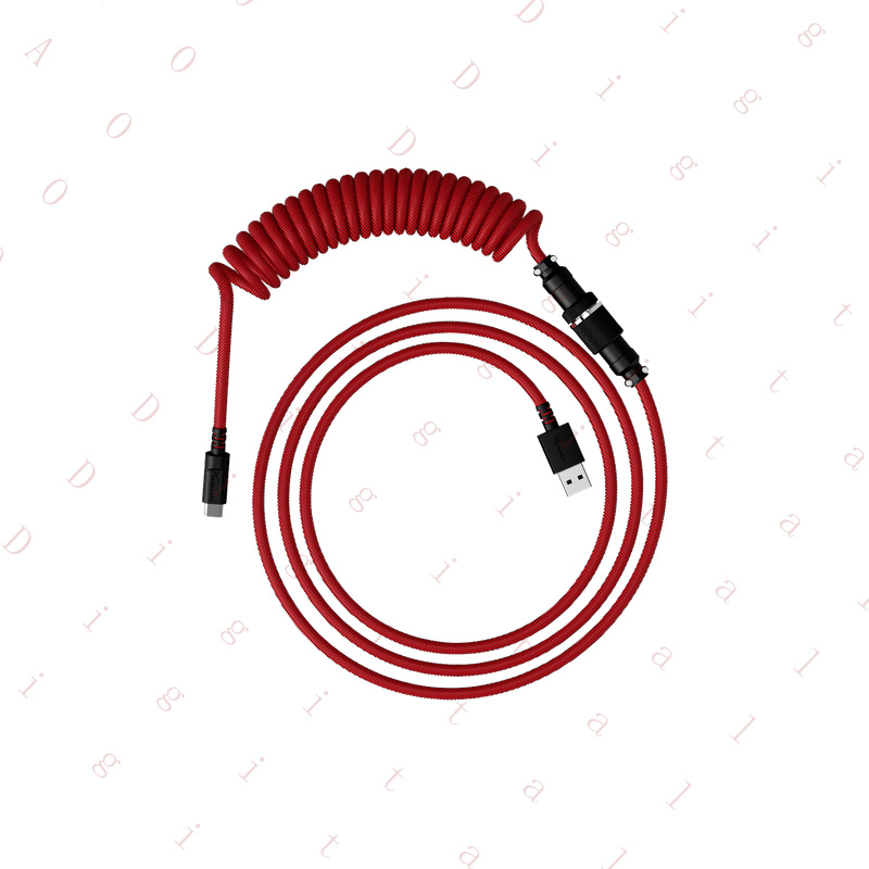 Câble enroulé USB-C HyperX rou - Coiled Usb Cable avis et prix