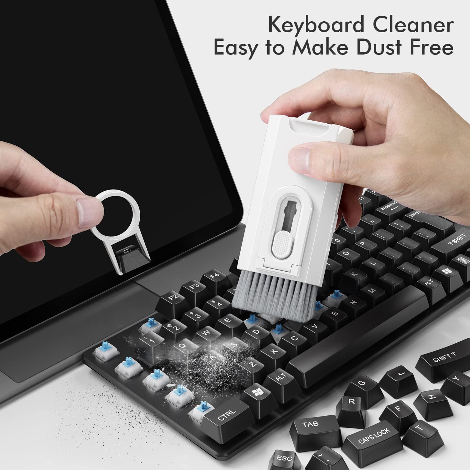Kit de nettoyage 8 en 1, bross - Keycap Puller Ring avis et prix