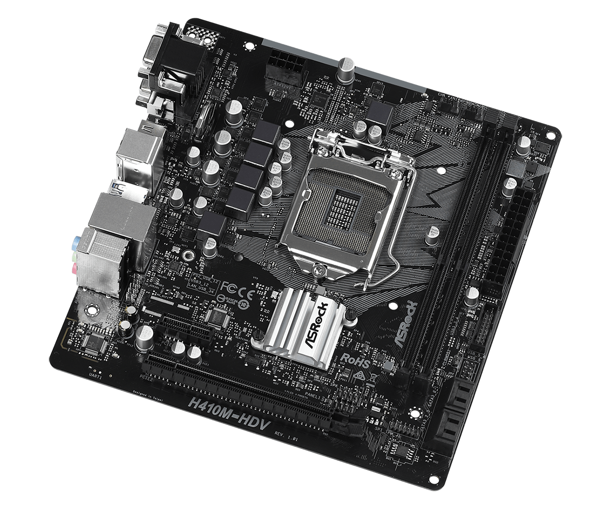 Carte mère ASROCK H410M-HDV In - Intel Cpu Core I5 avis et prix