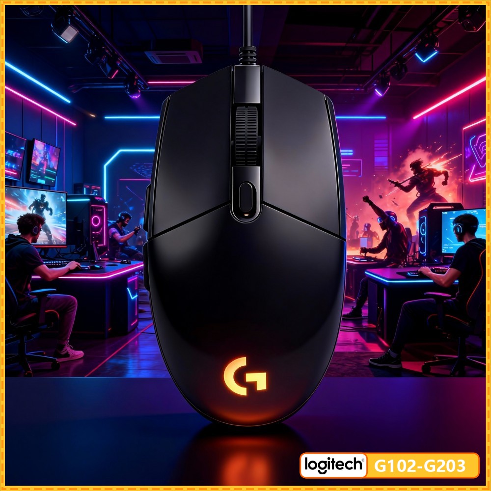 Souris de jeu filaire RGB Logi - Logitech Mouse G203 avis et prix