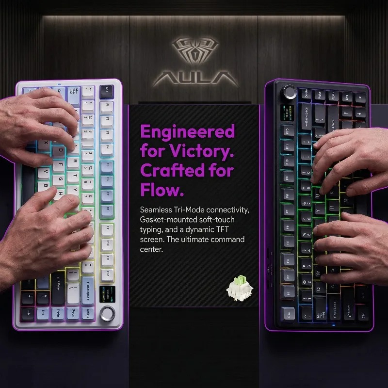 Clavier mécanique AULA F75 Max - Gaming Keyboard Ergo avis et prix