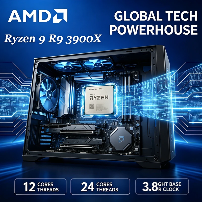 Processeur AMD Ryzen 9 3900X T - Amd Cpu Ryzen 9 avis et prix