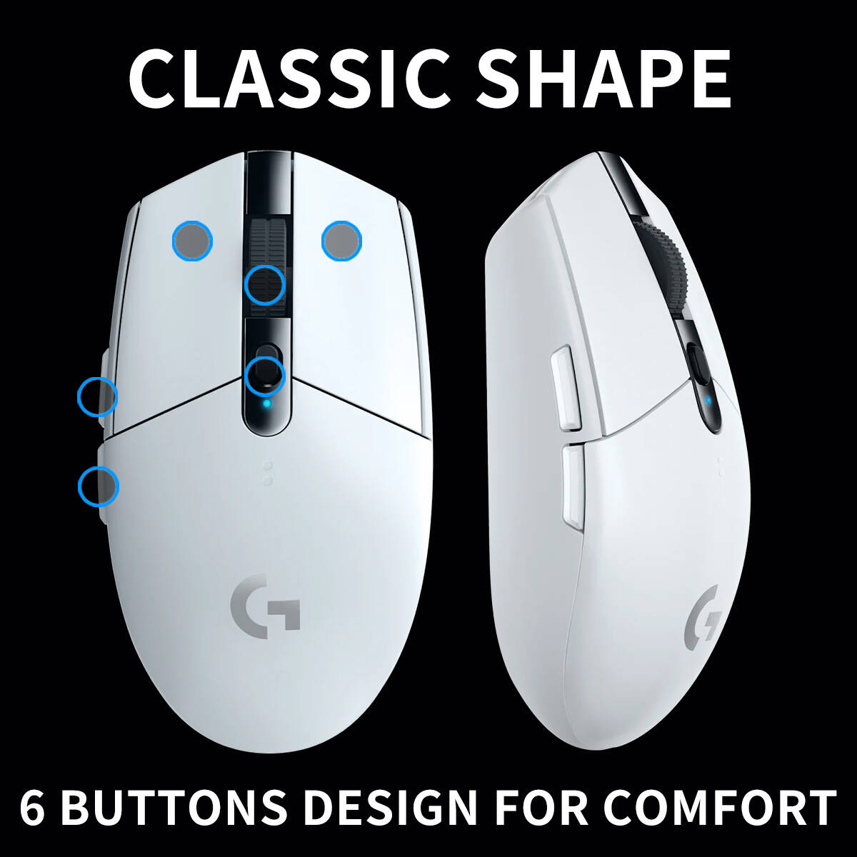 Souris de jeu sans fil Logitec - Logitech Mouse G203 avis et prix