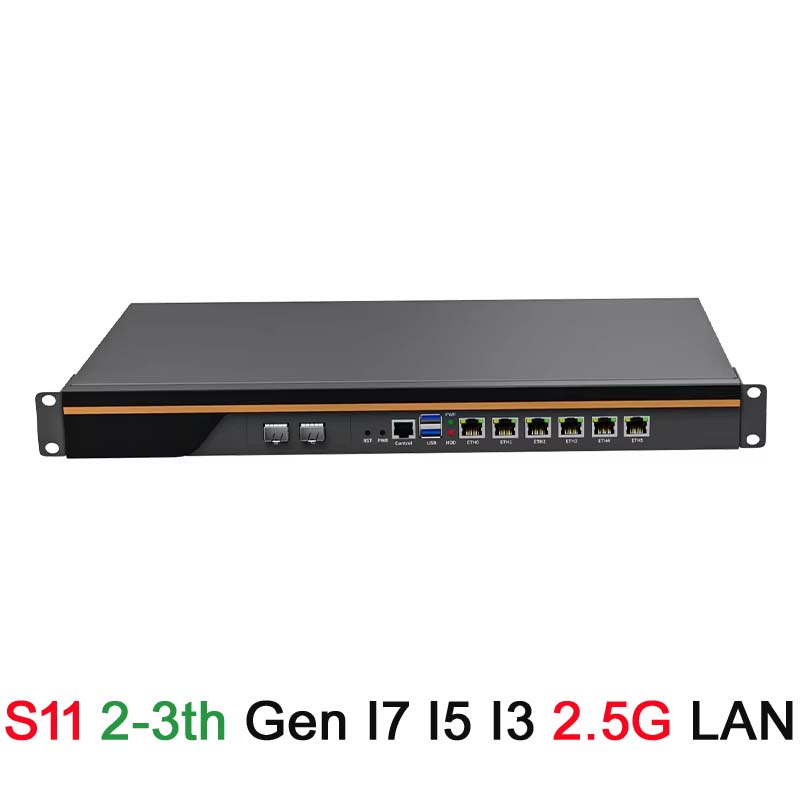 Routeur pare-feu 1U en rack Pa - Intel Cpu Core I5 avis et prix