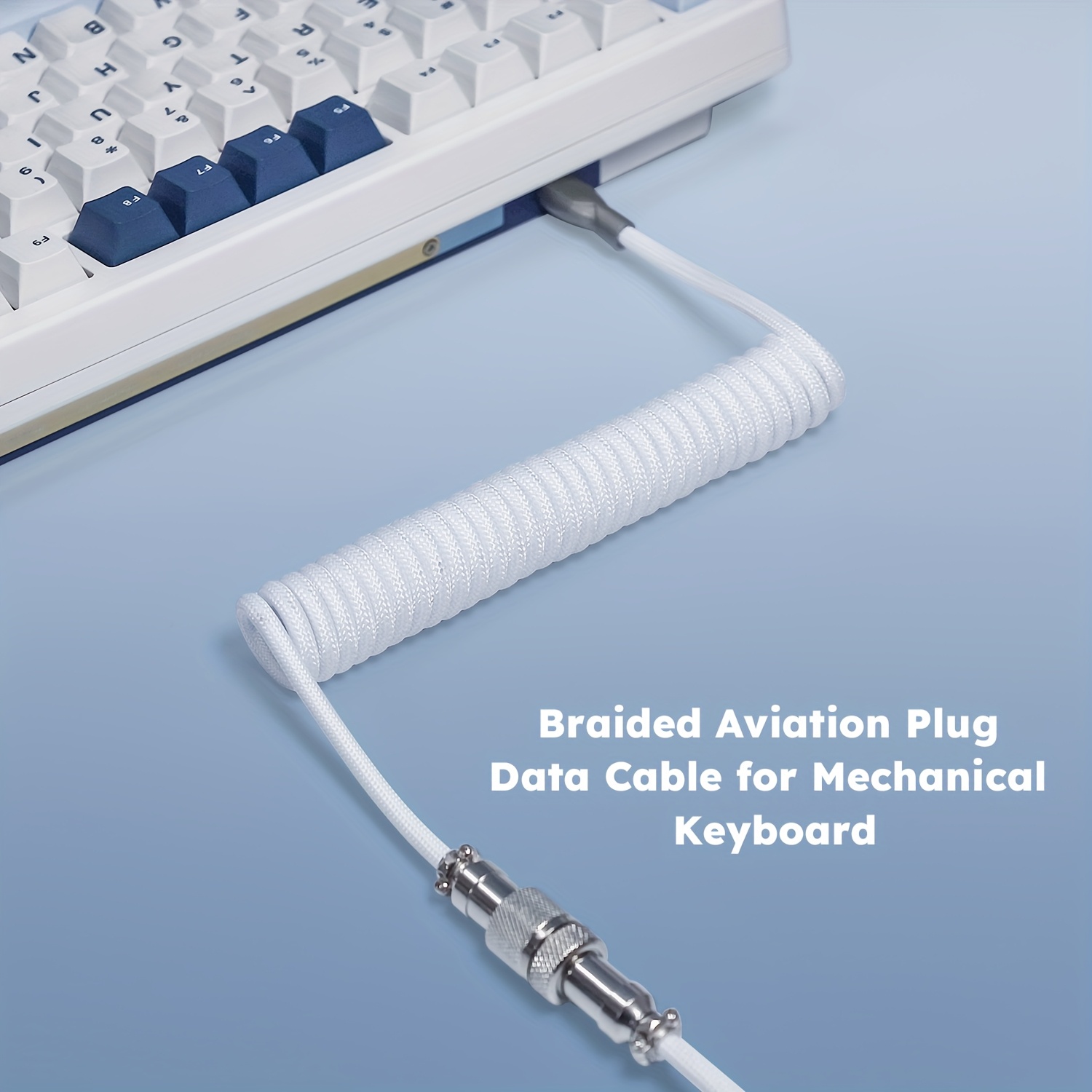 Câble enroulé pour clavier méc - Coiled Usb Cable avis et prix