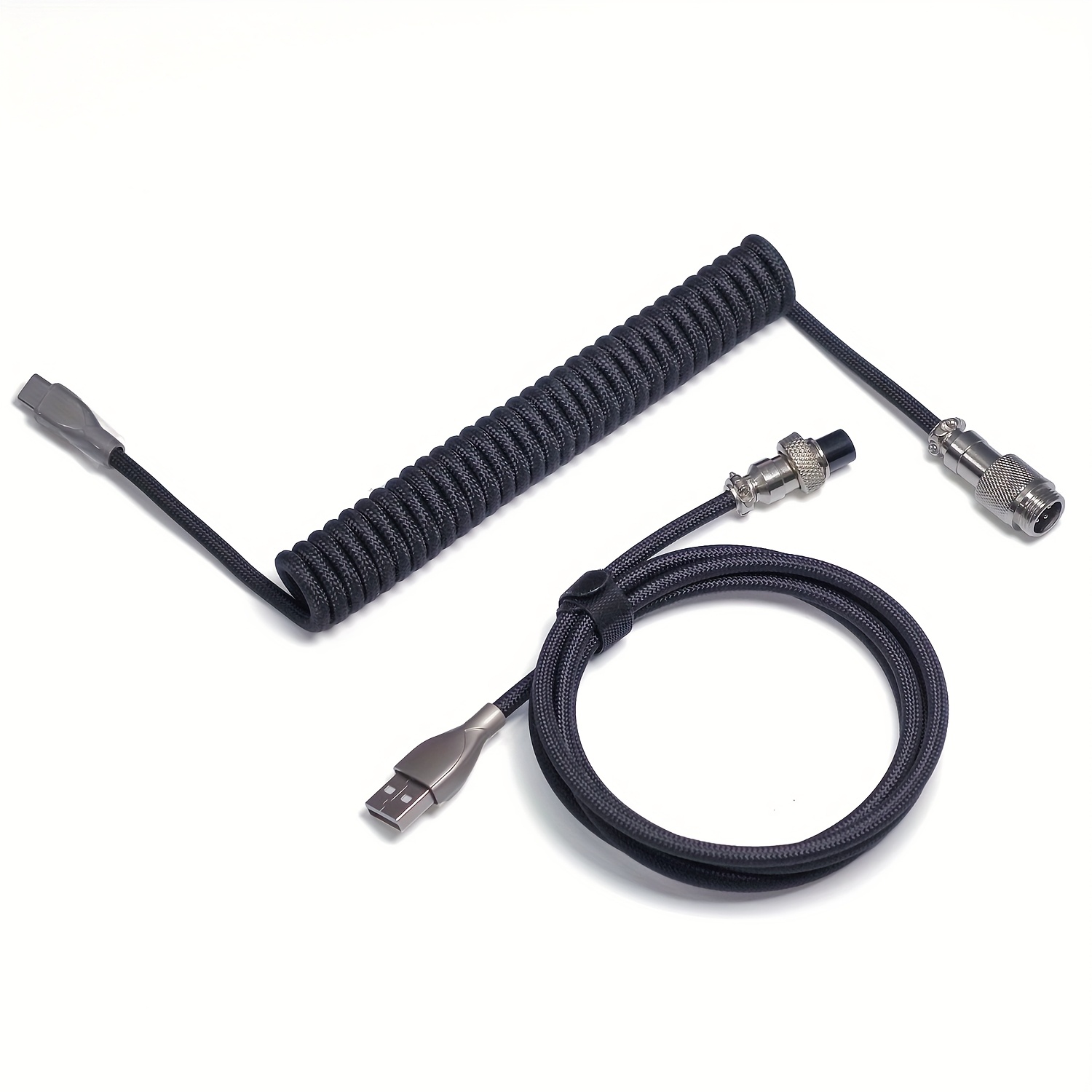 Câble enroulé pour clavier méc - Coiled Usb Cable avis et prix