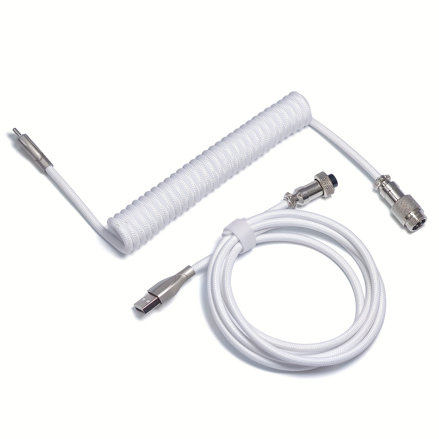 Câble enroulé pour clavier méc - Coiled Usb Cable avis et prix