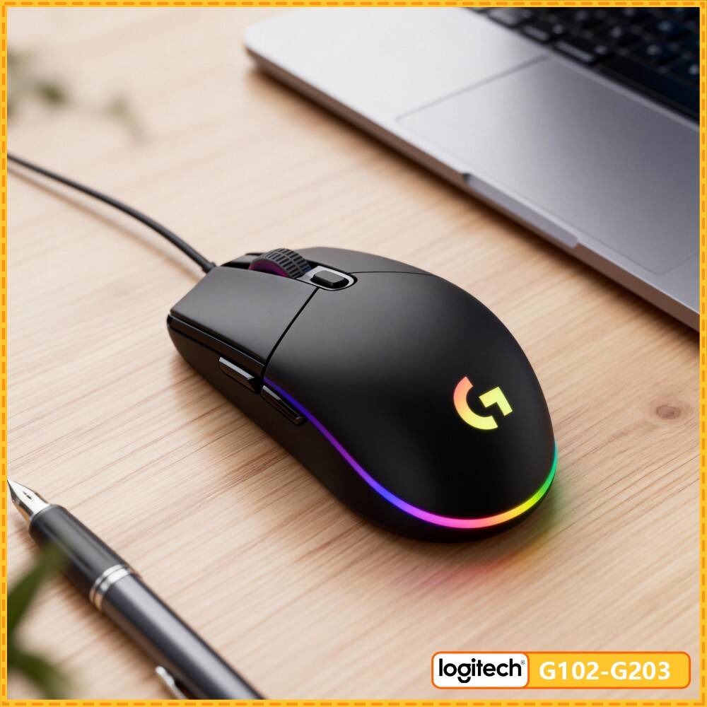 Souris de jeu Logitech G203, 8 - Logitech Mouse G203 avis et prix