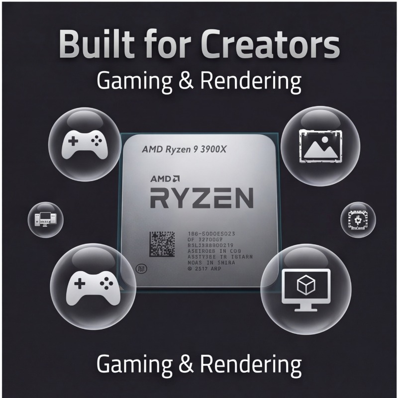Processeur de bureau AMD Ryzen - Amd Cpu Ryzen 9 avis et prix