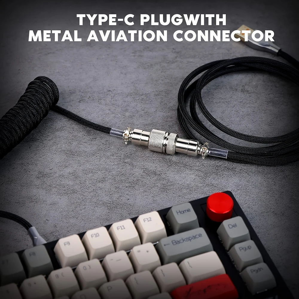 Câble de clavier enroulé de 1, - Coiled Usb Cable avis et prix