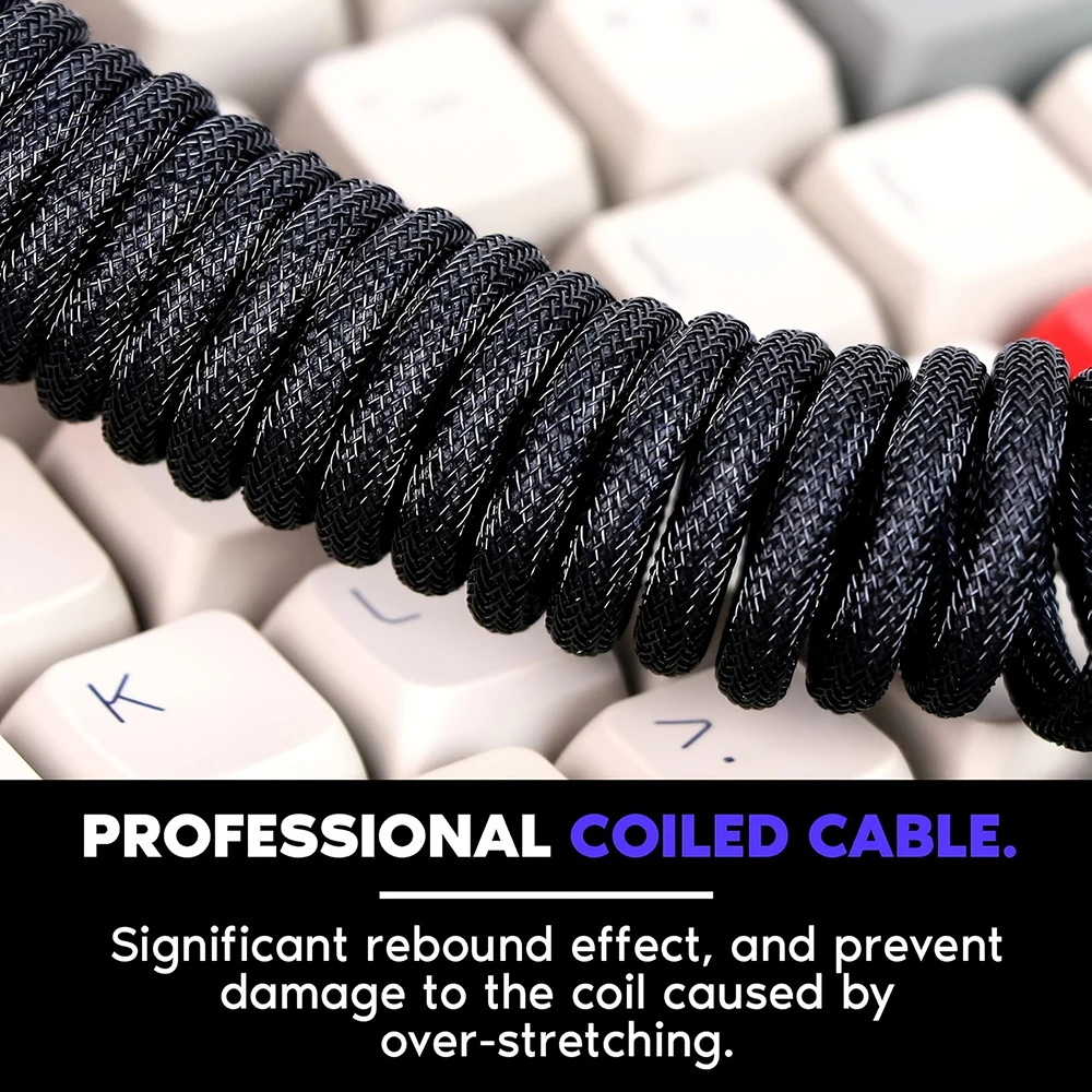 Câble de clavier enroulé de 1, - Coiled Usb Cable avis et prix