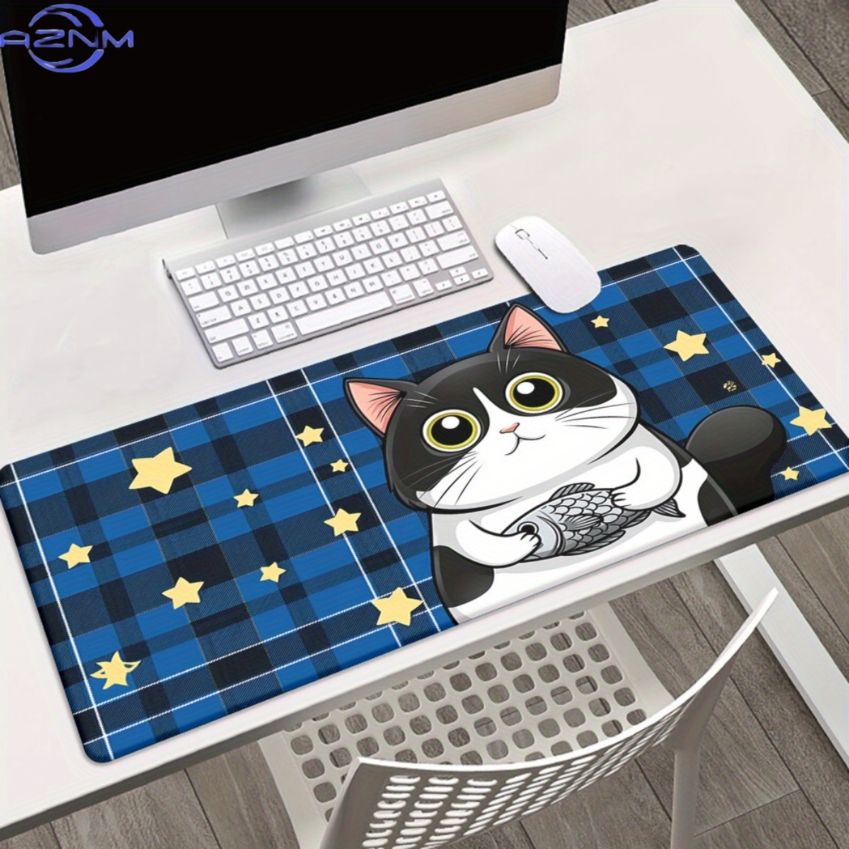 Tapis imprimé HD avec motif ch - Gaming Keyboard Blue avis et prix
