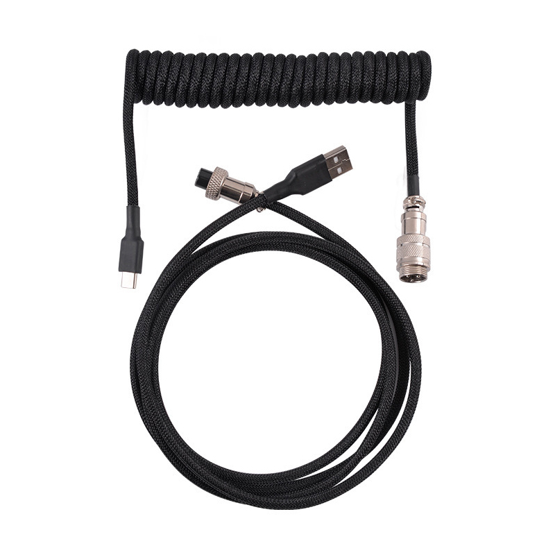 Câble enroulé pour clavier méc - Coiled Usb Cable avis et prix